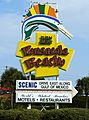 Pensacola Beach Sign