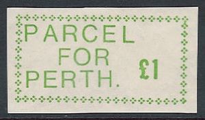 Perth 1971 postal strike private stamp