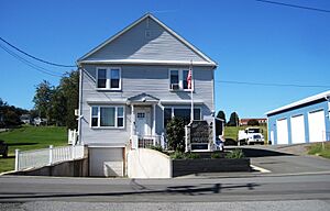 Pringle, PA municipal building (2), Sept. 2023
