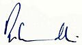 RajivGandhi Signature