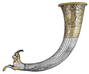 Rhyton with death of Orpheus from Vassil Bojkov collection