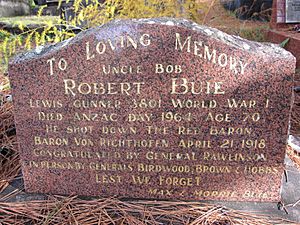 Robert Buie headstone