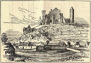 Rock of Cashel mid19thC Du Noyer