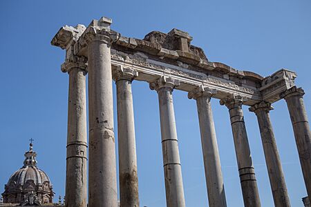 Roman Forum Temple of Saturn