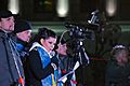 Ruslana reading out an official resolution of Euromaidan