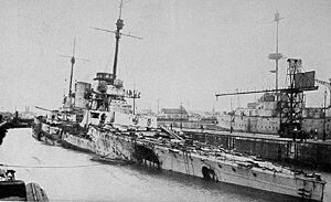 SMS Seydlitz after Jutland