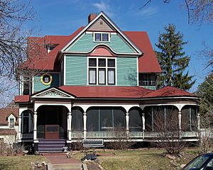 Samuel C. Johnson house Hudson