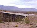 Sand Hollow Bridge On Highway 91 in Arizona