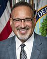 Secretary of Education Miguel Cardona, official portrait (cropped)