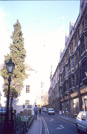 Ship Street Oxford looking east