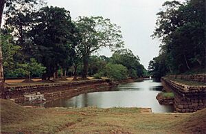 Sigiriya moat and garden2
