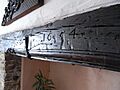 SimonsbathHouseFireplaceLintelDated1654