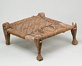 Stool with woven seat MET 14.10.3 view 4