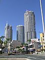 The Towers of Chevron Renaissance in the Gold Coast Highway