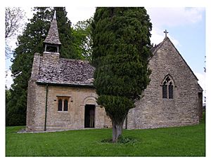 The church at Stowell Park - geograph.org.uk - 108674.jpg