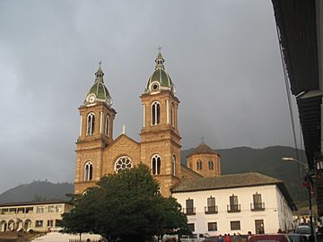 Vista Iglesia de Sesquilé