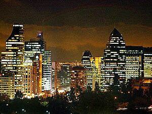 Vitacura at night