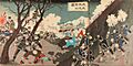 Watanabe Nobukazu - Illustration of the Attack on the Hōōjyo (Hōōjyo kogeki no zu) - Google Art Project
