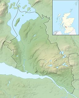 Loch Bowie is located in West Dunbartonshire