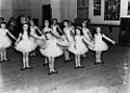 Young girls competing at the Royal Academy of Dancing (London) exams held in Brisbane and Toowoomba, 1938 (7946600826)