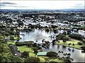 Aerial view of Waiakea Pond in Hilo, Hawaii, 2006-07-16