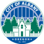 Official seal of Albany, Oregon