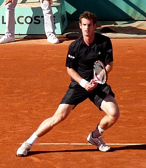 Andy Murray at the 2009 French Open 6