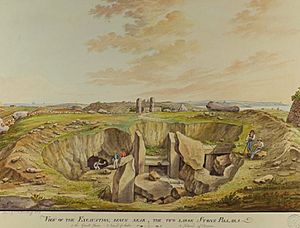 Aquarelle de Charles de Brochtorff de 1825