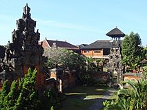 Bali Museum inside courtyards and gates