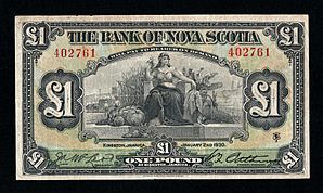 Bank of Nova Scotia, Jamaica, 1930, £1