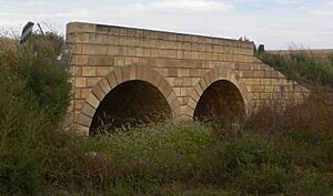 Benson culvert (Gove Co) from SW 1
