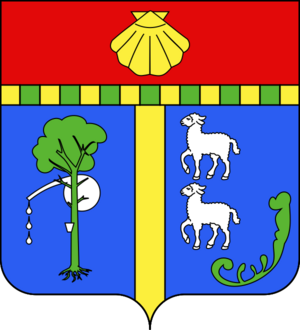 Blason ville fr Marcheprime (Gironde)