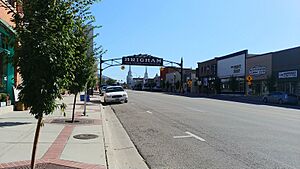 Brigham City UT sign