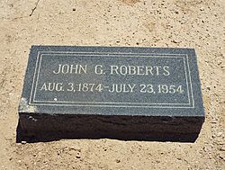 Buckeye-Liberty Cemetery-John G. Roberts-1885