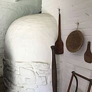 Caleb Pusey House Back Of Oven