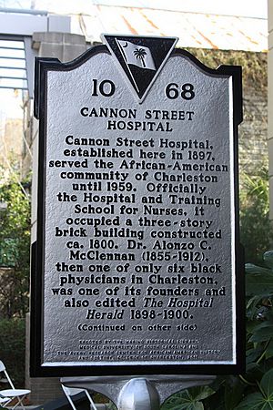 Cannon Street Historical Marker