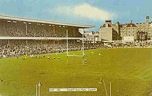 Cardiff Arms Park New North Stand