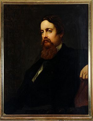 Cavendish, Lord Frederick Charles (1836-1882), by John D. Miller, pubd 1883 (after Sir William Blake Richmond, exh. RA 1874)