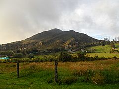 Cerro en el páramo de Cruz Verde