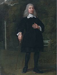 Colonel Alexander Popham, of Littlecote, Wiltshire, by Abraham Staphorst (circa 1638-1696)