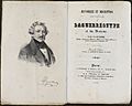 Daguerre Manual, 1839 - title pages