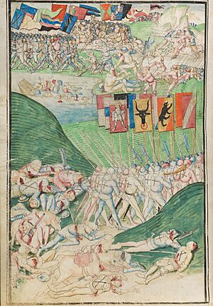 Diebold Schilling, Battle of Morat (2), 1476.jpg