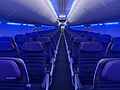 Economy Plus seat on a 737 Max