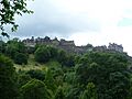 Edinburgh Castle from Princes Street Gardens