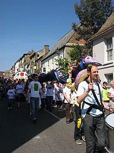 Eel day parade
