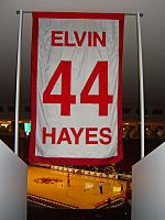 Elvin Hayes UH retired number