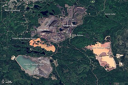 Empire & Tilden Iron Mines, MI