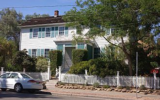 FISCHER-HANLON HOUSE IN BENICIA CAPITOL STATE HISTORIC PARK, CALIFORNIA