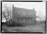 FRONT VIEW, FACES WEST - Drury Vinson House, County Road 63, Leighton, Colbert County, AL HABS ALA,17-LEIT.V,2-1