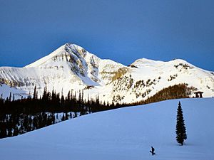 Feb 1, 2009 - Lone Peak in Big Sky, Montana